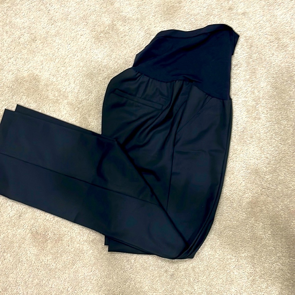 Maternity black slacks!